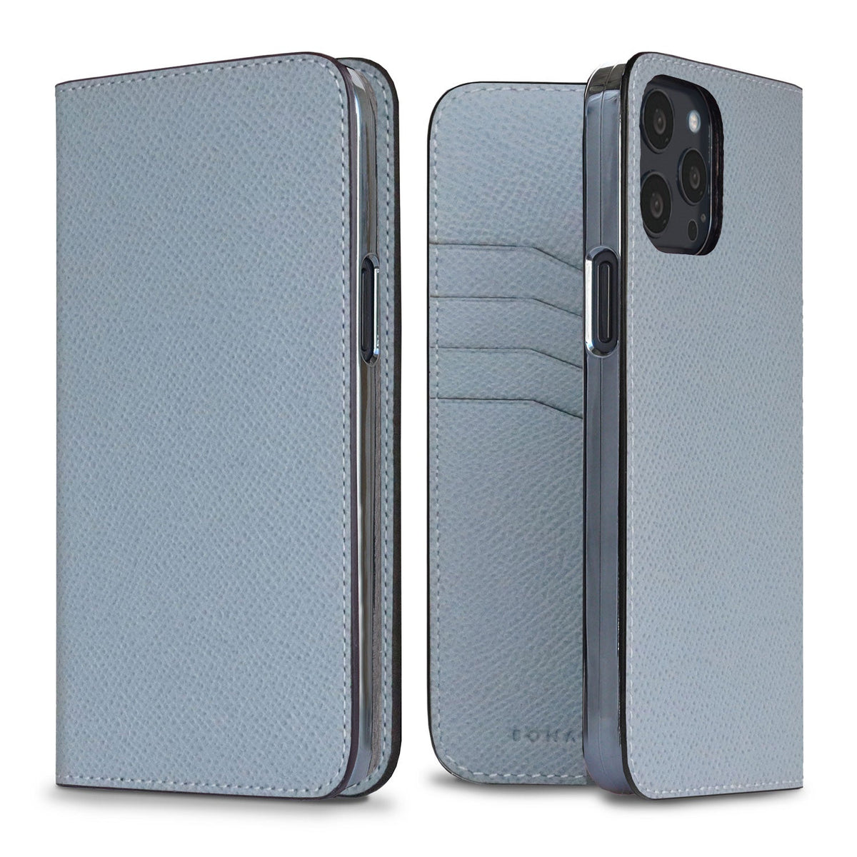 iPhone 13 Pro Max Diary Case Nobile Leather (Blue Lin)