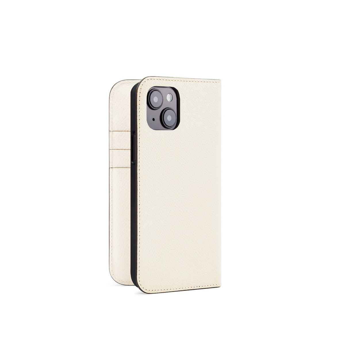 iPhone 14 Diary Case Nobile Leather (White)