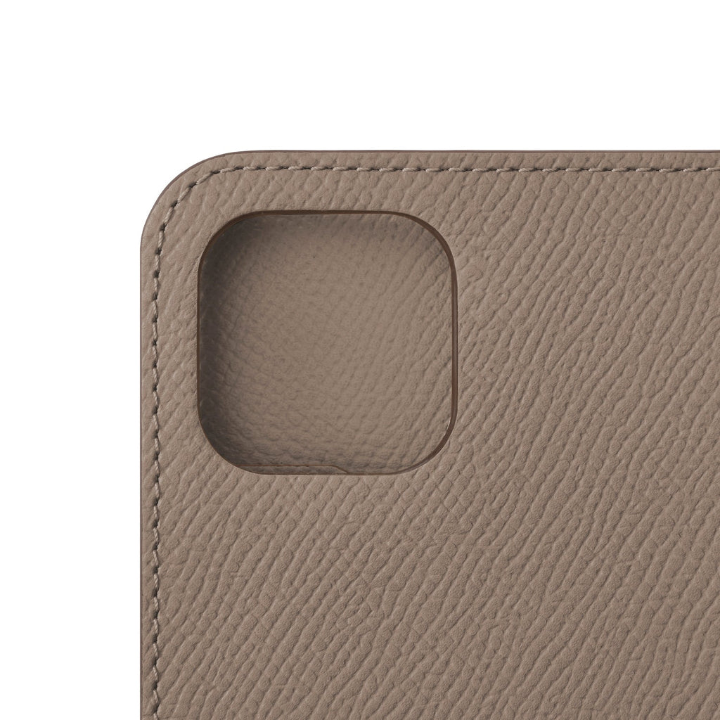 iPhone 14 Plus Diary Case Nobile Leather (Etoupe)