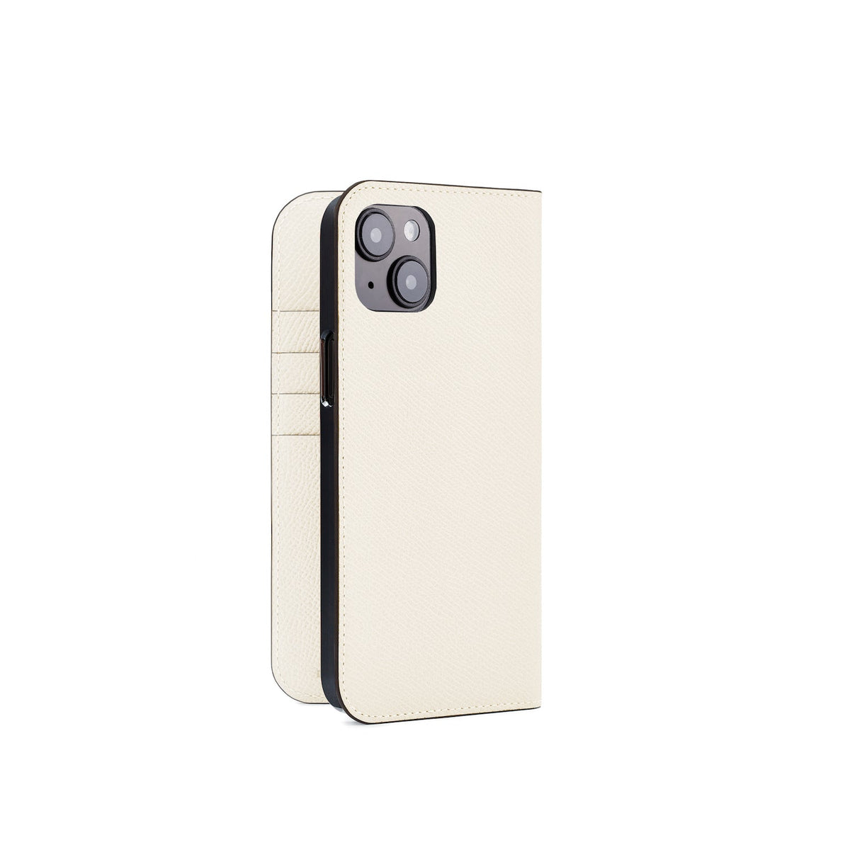 iPhone 14 Plus Diary Case Nobile Leather (White)