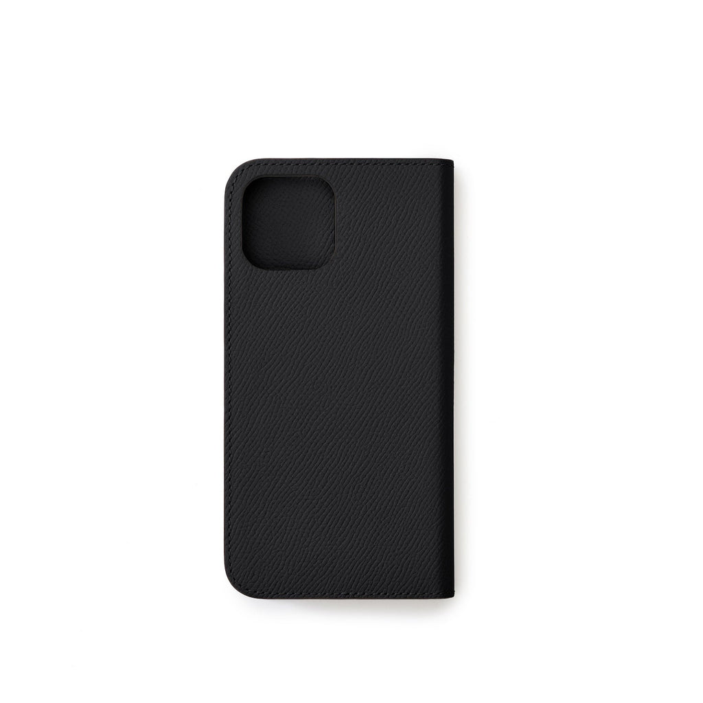 iPhone 15 Diary Case Nobile Leather (Black)