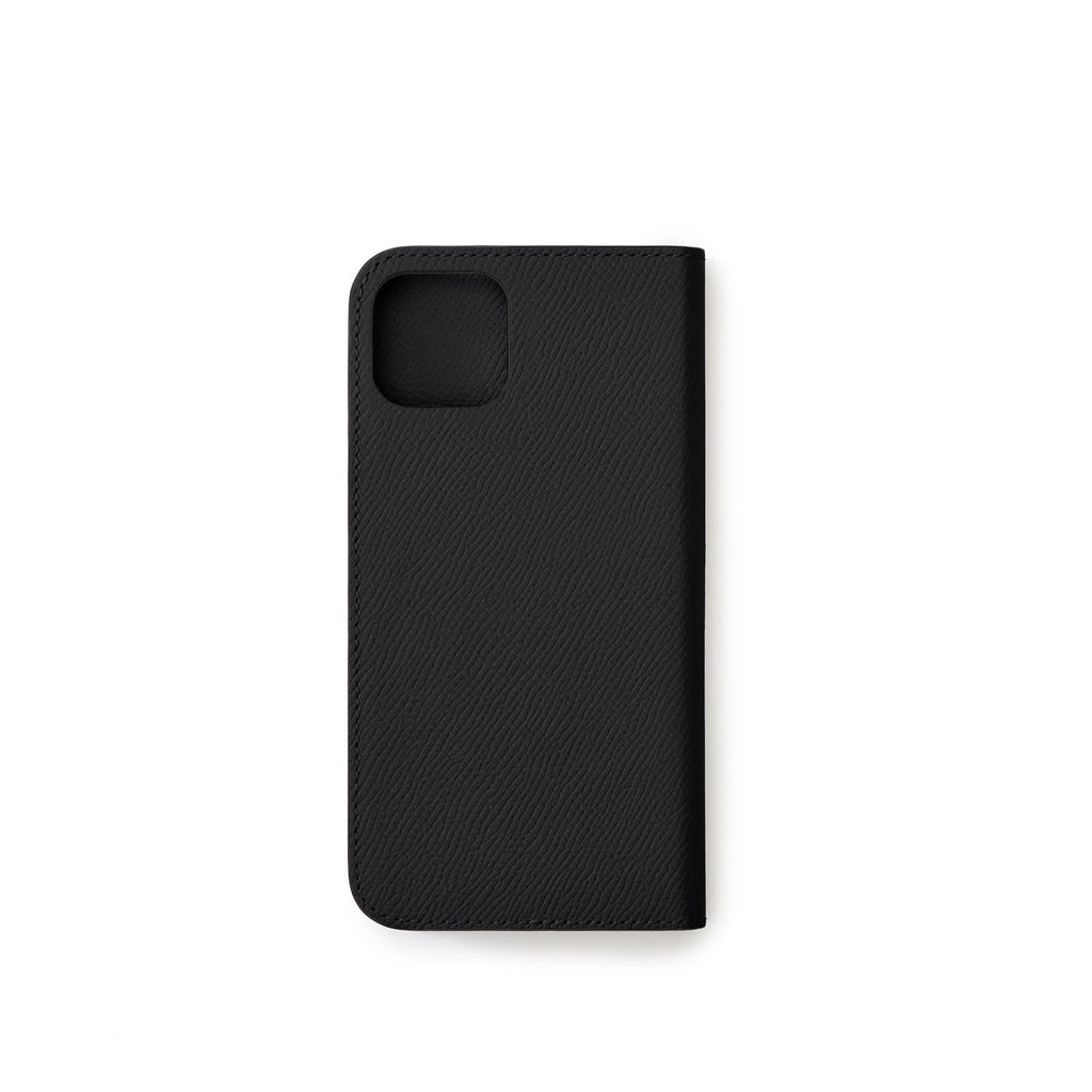 iPhone 15 Plus Diary Case Nobile Leather (Black)