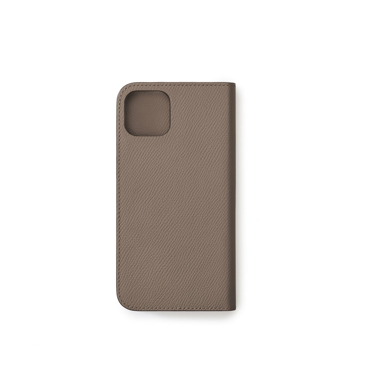 iPhone 15 Plus Diary Case Nobile Leather (Etoupe)