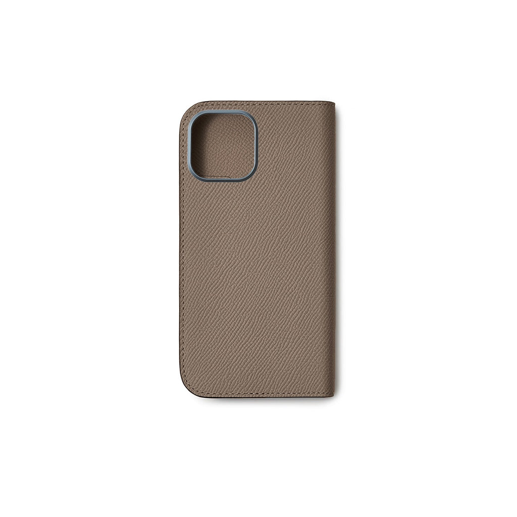 iPhone 16 Diary Case Nobile Leather (Etoupe)