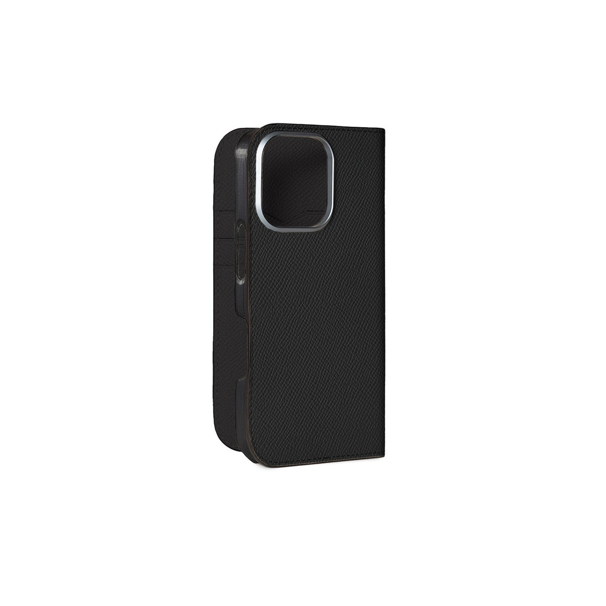 iPhone 16 Pro Diary Case Nobile Leather (Black)
