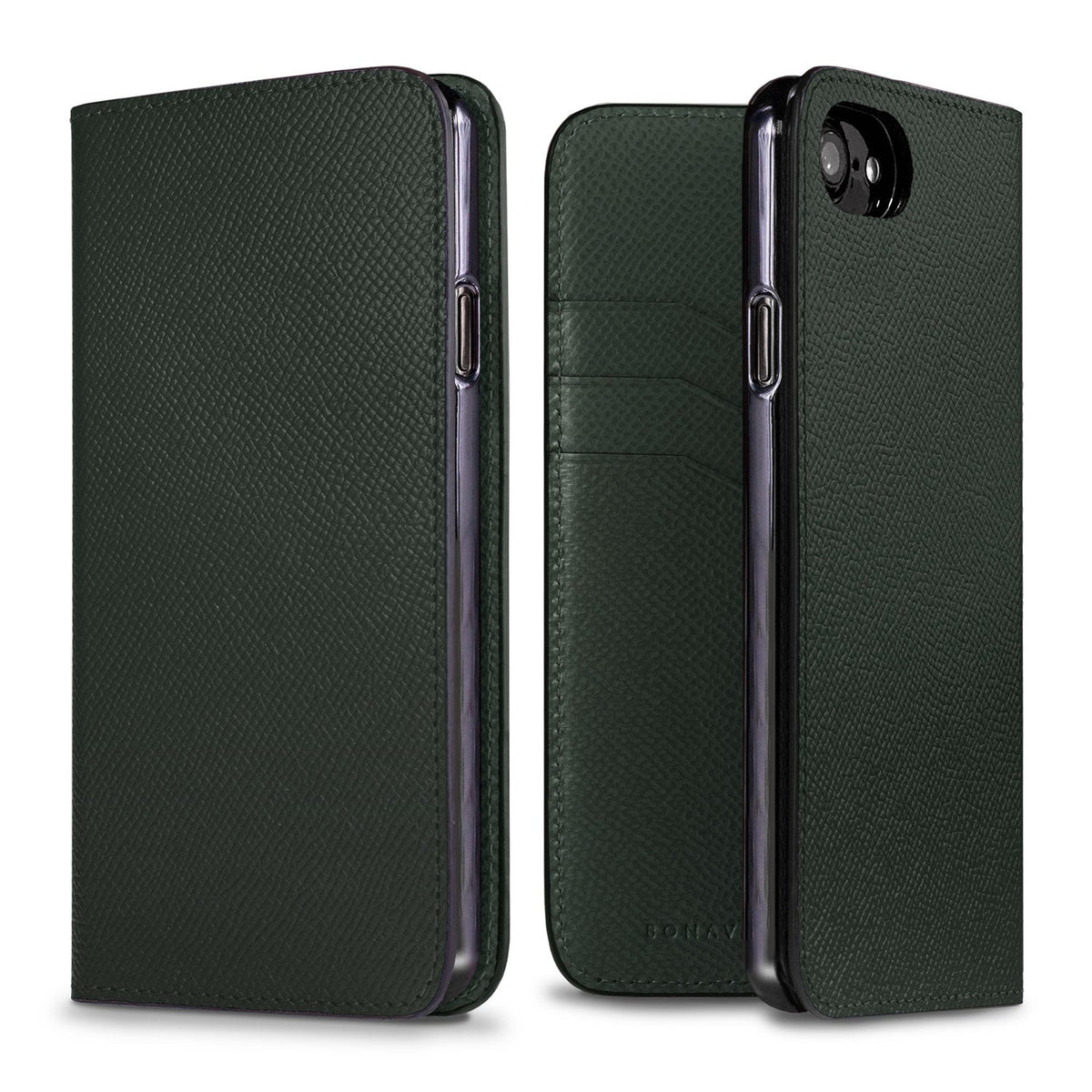 iPhone SE / 8 / 7 / 6s / 6 Diary Case Nobile Leather (Malachite Green)