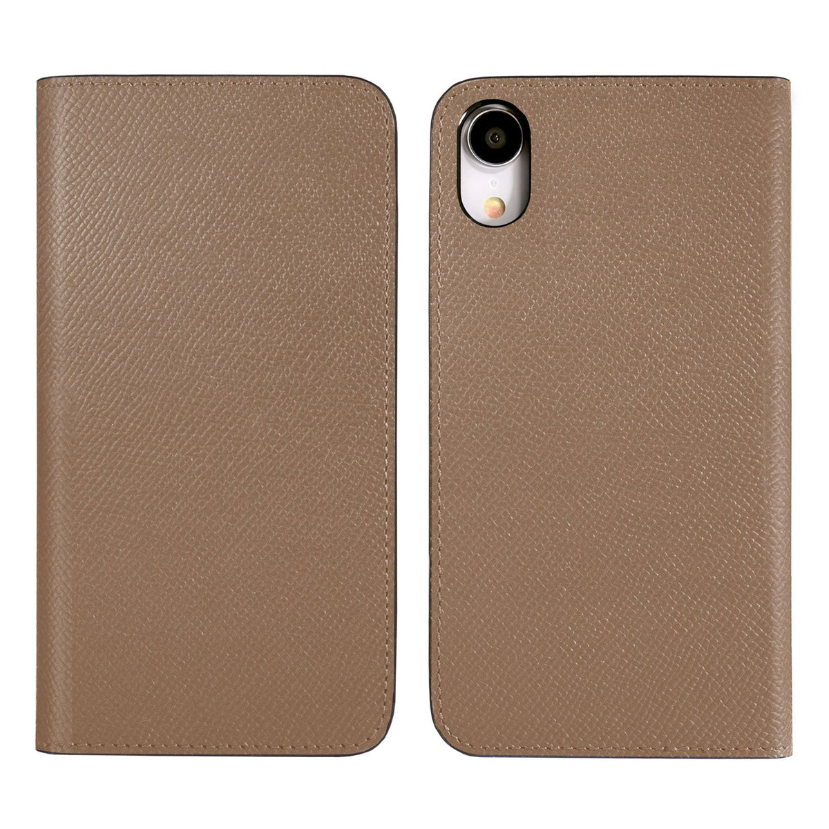 iPhone XR Diary Case Nobile Leather (Etoupe)