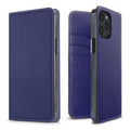 iPhone 13 Pro Diary Case Shrink Leather (Indigo Blue)