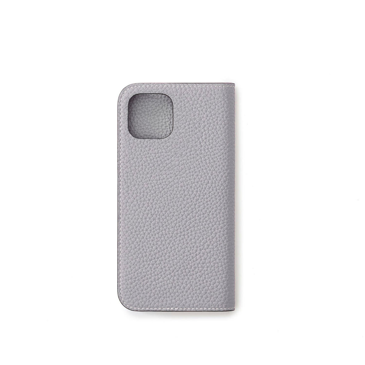 iPhone 14 Plus Diary Case Shrink Leather (True Gray)
