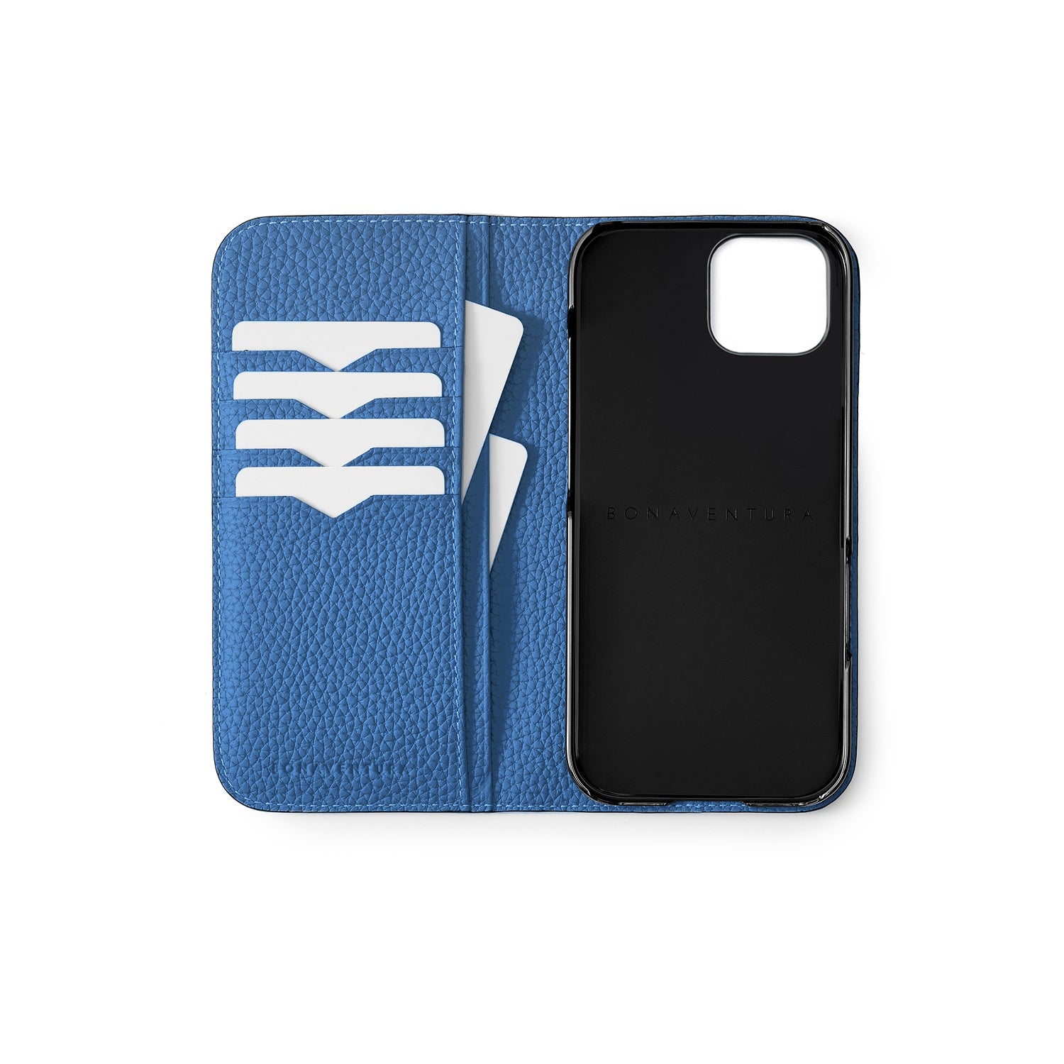 iPhone 16 Plus) Diary Case Shrink Leather – BONAVENTURA (ボナ