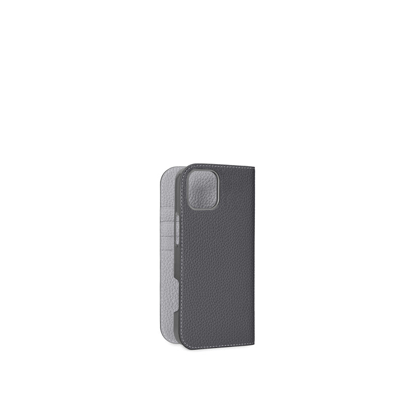 【オンライン限定】 (iPhone 16 Plus) ダイアリーケース シュリンクレザー