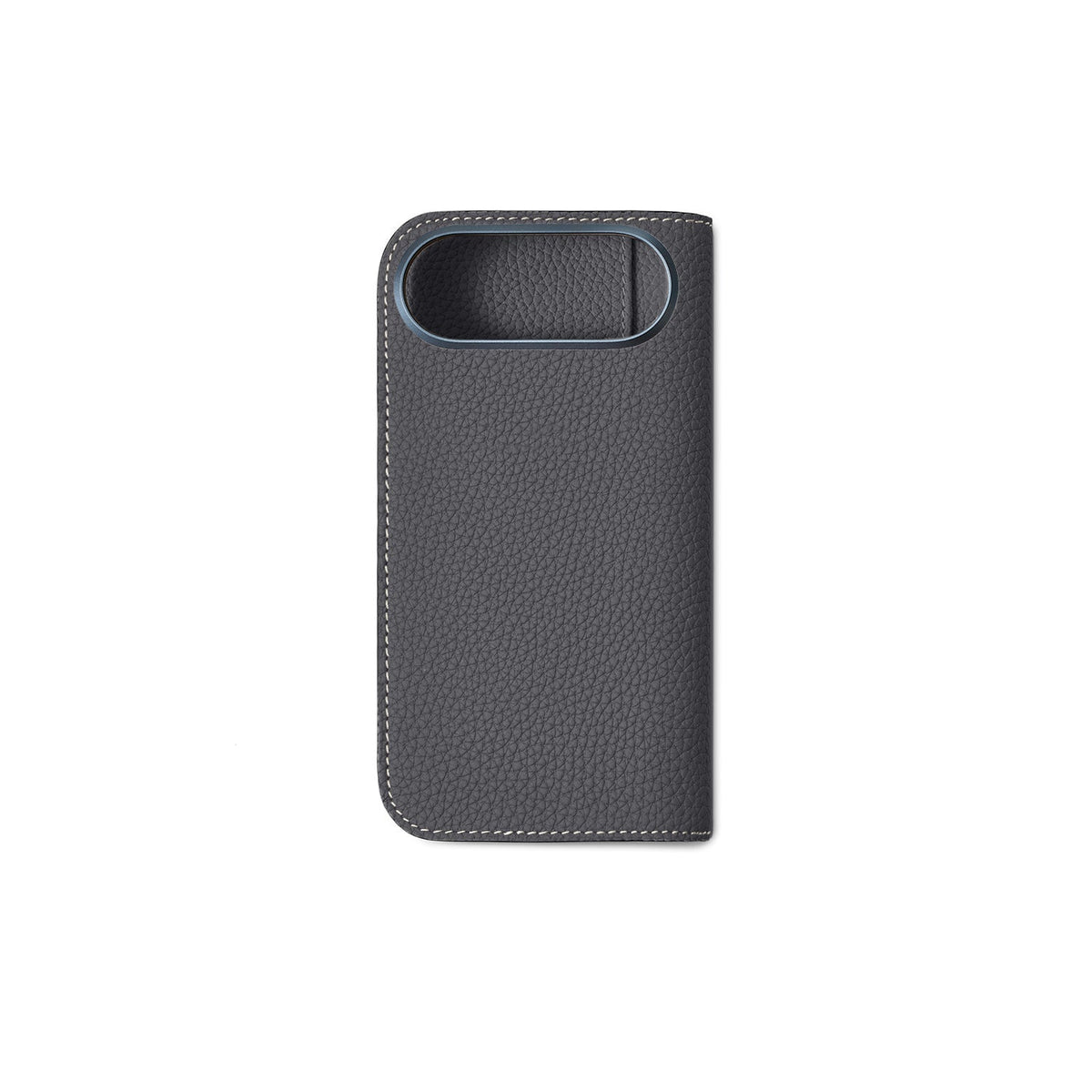 iPhone Air Diary Case Shrink Leather (Charcoal Gray)