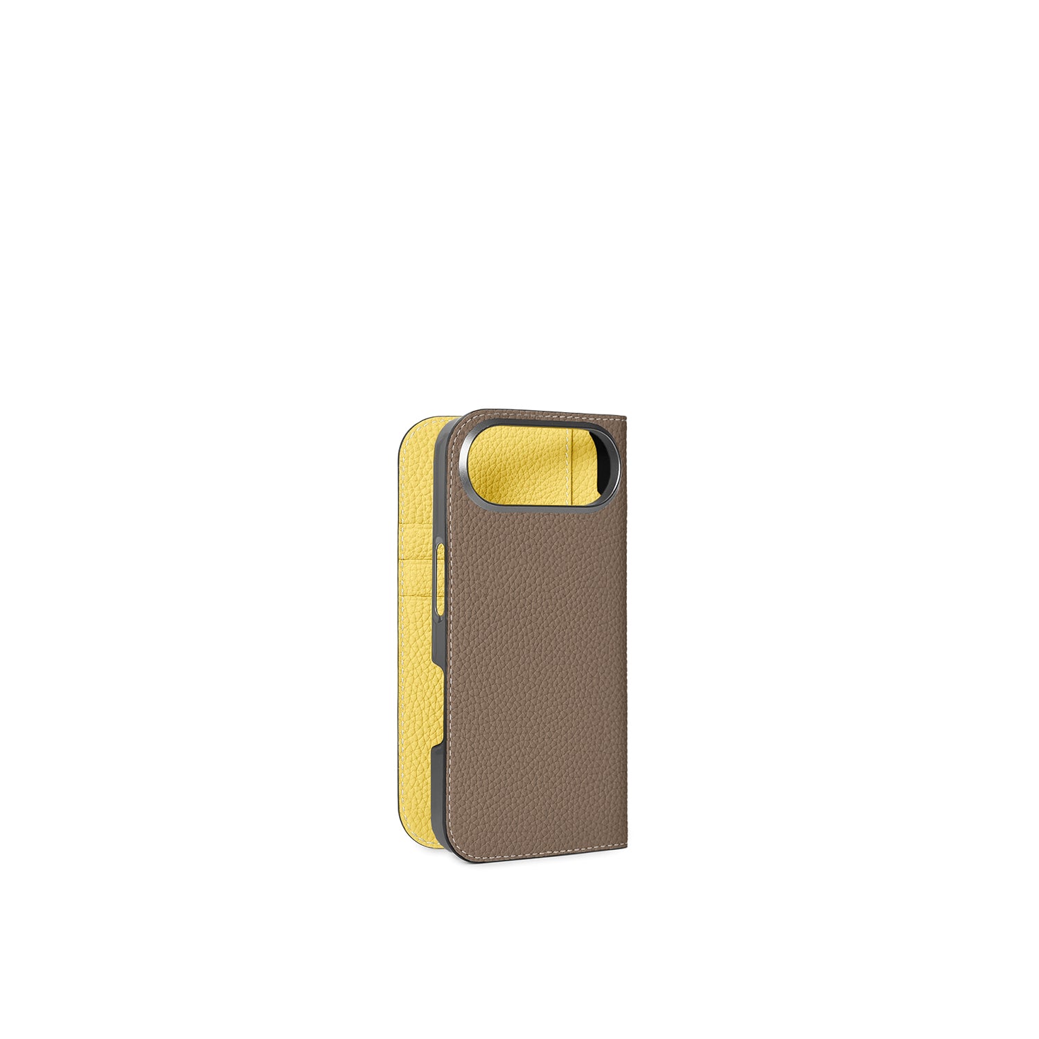 (iPhone Air) Diary Case Shrink Leather