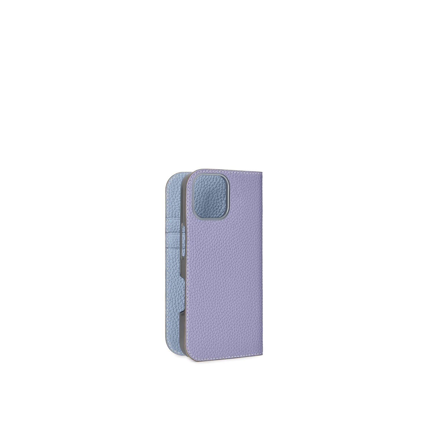 (iPhone 17) Diary Case Shrink Leather