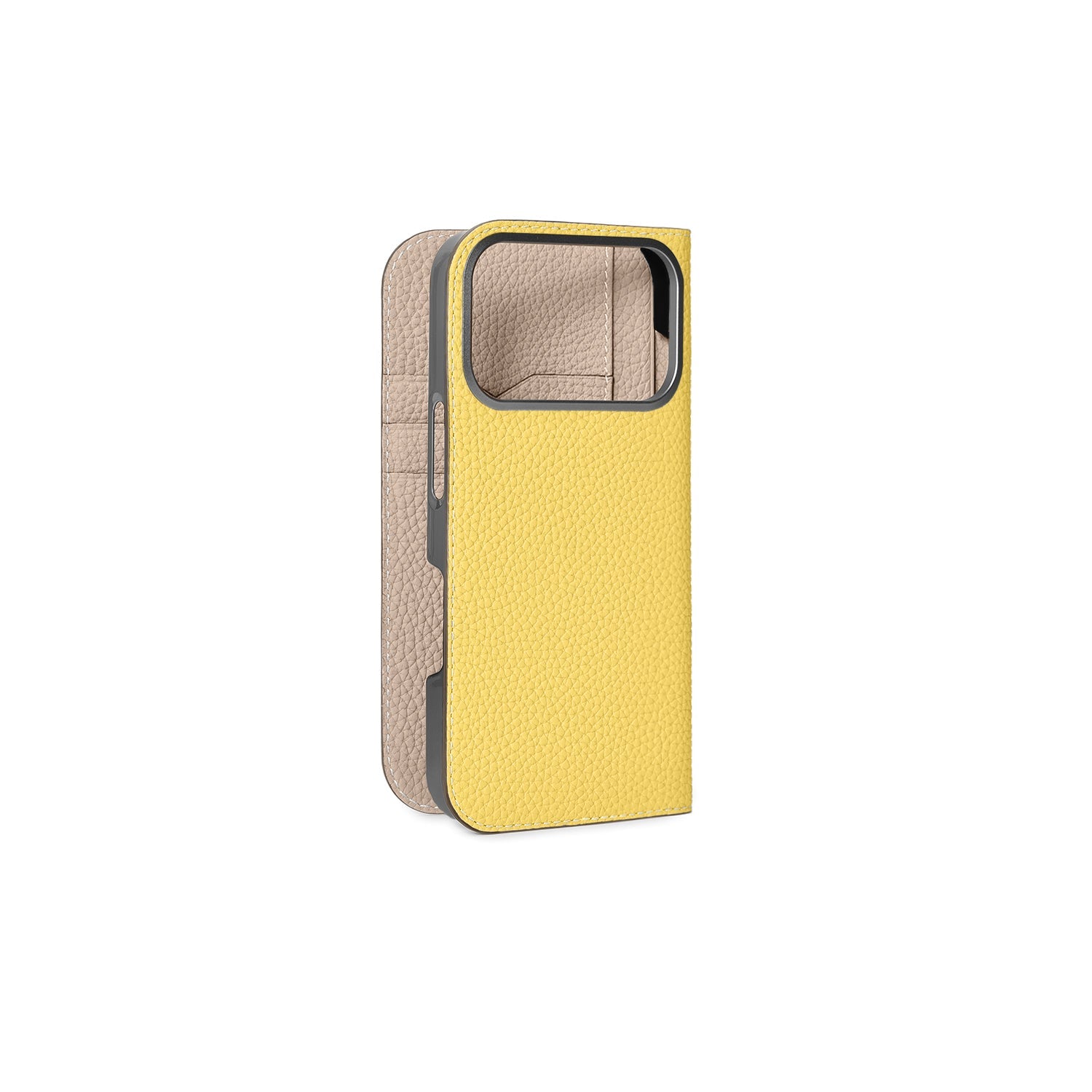 iPhone 17 Pro Diary Case Shrink Leather – BONAVENTURA Thailand