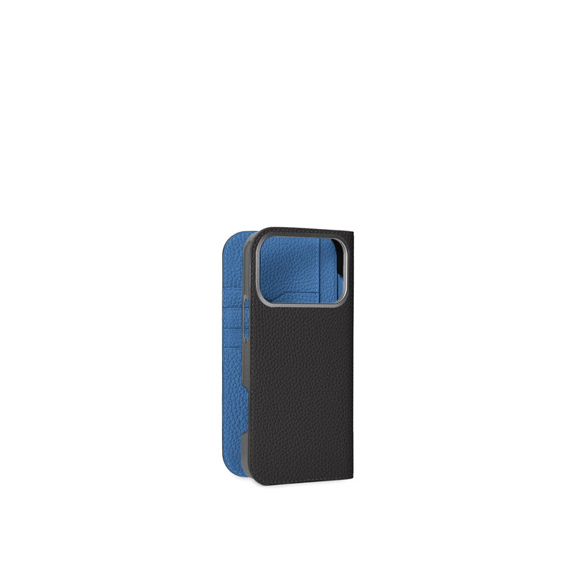 (iPhone 18 Pro Max) Diary Case Shrink Leather