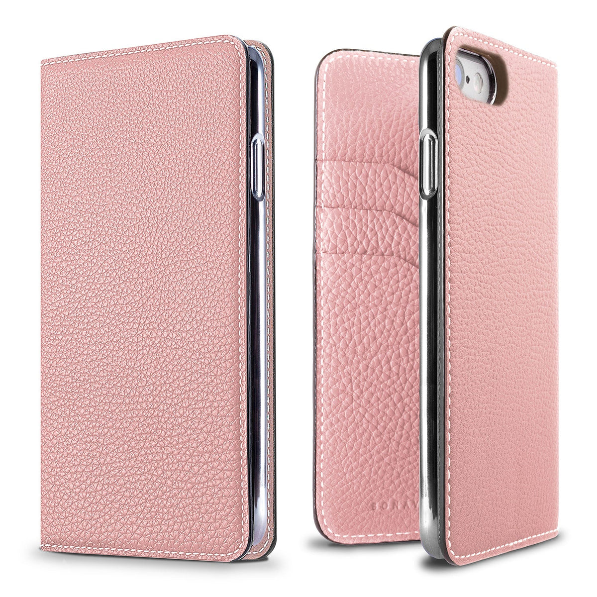 iPhone SE / 8 / 7 / 6s / 6 Diary Case Shrink Leather (Sakura Pink)