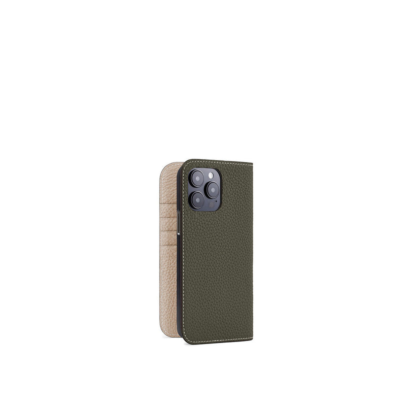 Diary Case Bottalato Leather (iPhone 15 Pro Max)