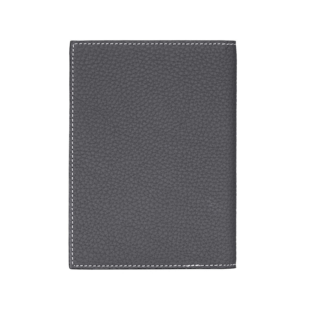 Passport Case Shrink Leather (Charcoal Gray)
