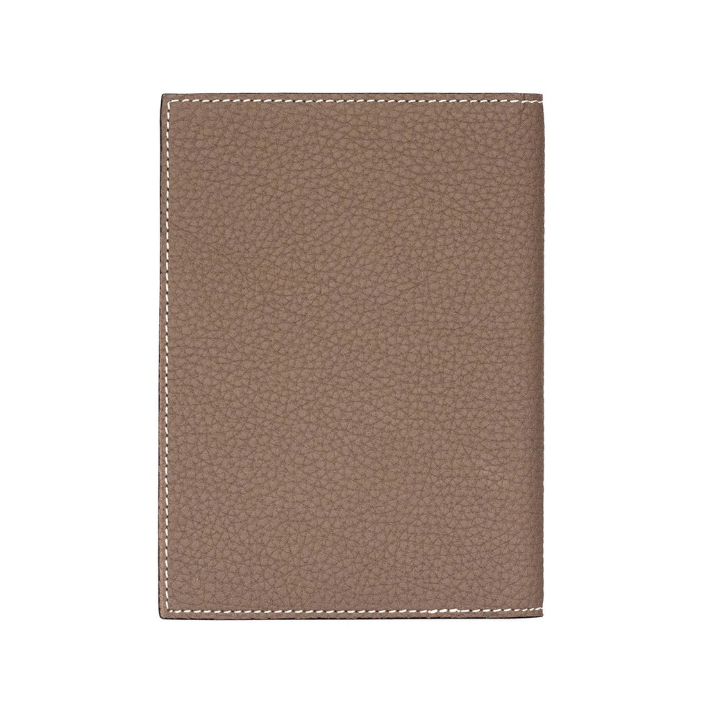 Passport Case Shrink Leather (Etoupe)