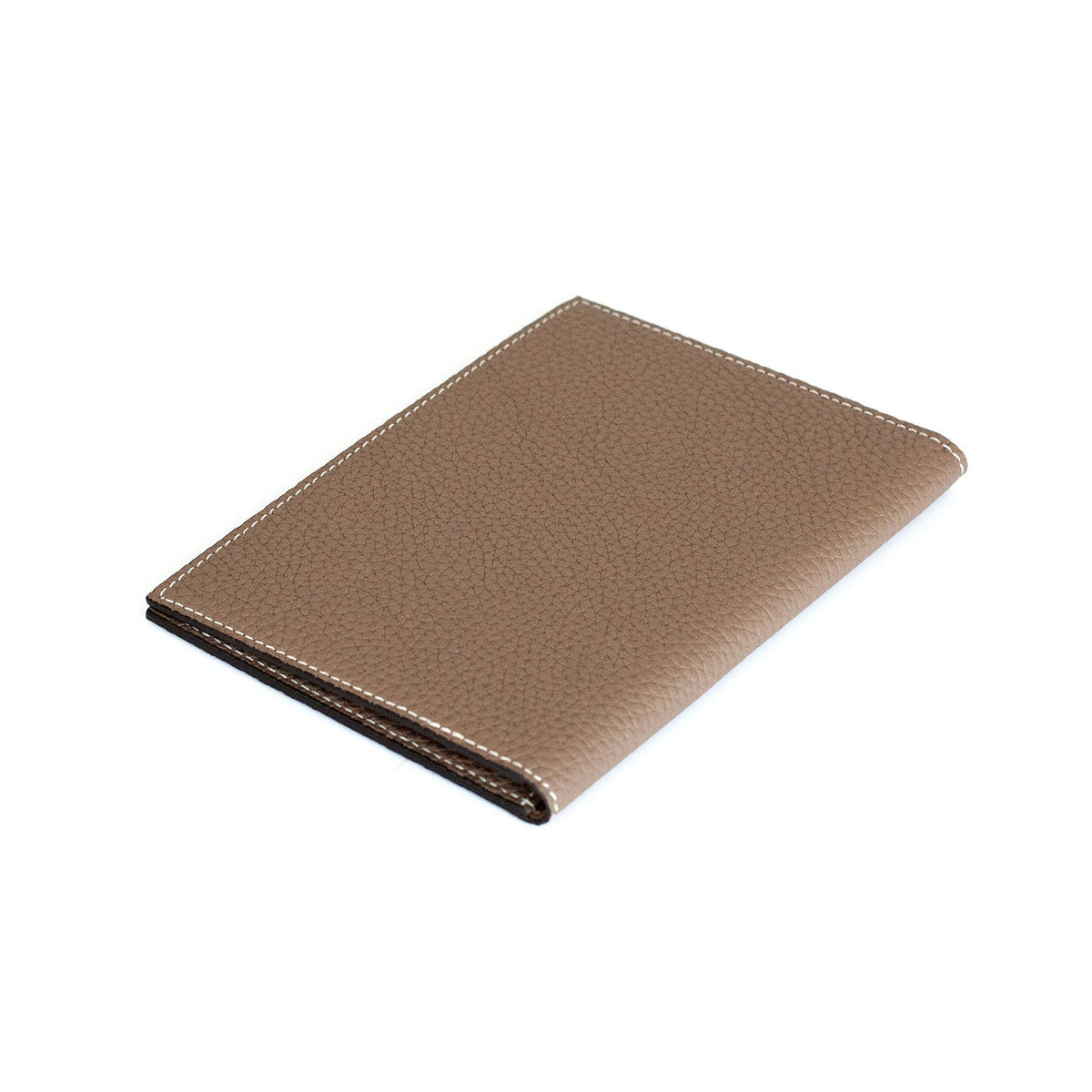 Passport Case Shrink Leather (Etoupe)