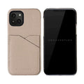 iPhone 13 Back Cover Case Shrink Leather (Greige)