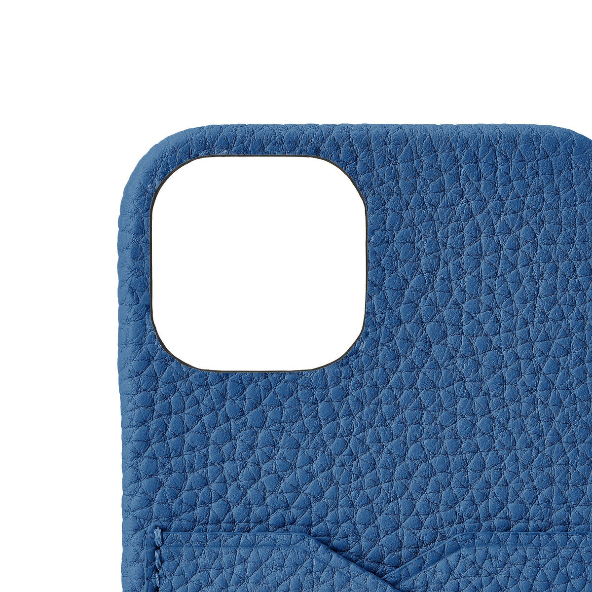 SAVOIA × BONAVENTURA iPhone 14 Back Cover Case Shrink Leather (Savoia Blue)