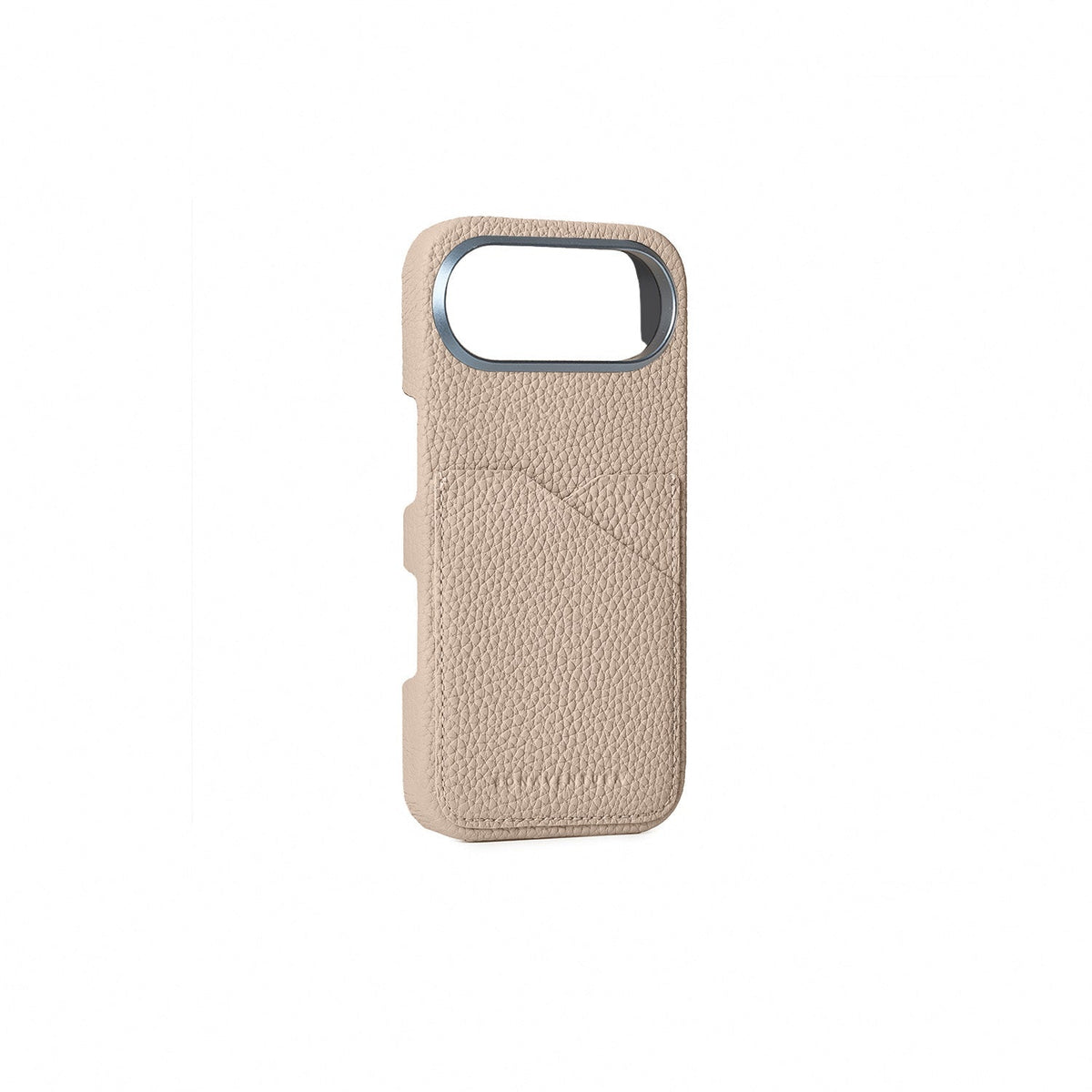 iPhone Air Back Cover Case Shrink Leather (Greige)