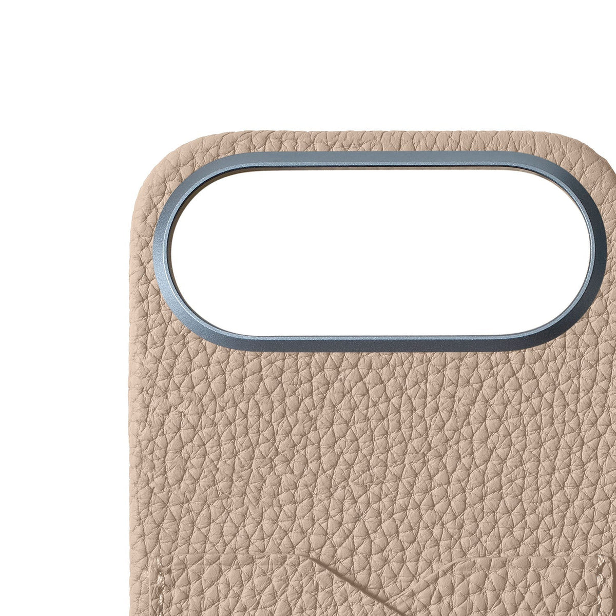 iPhone Air Back Cover Case Shrink Leather (Greige)