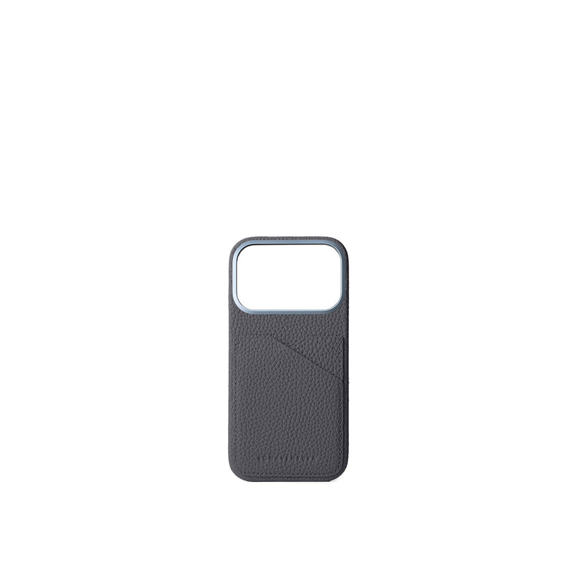 (iPhone 18 Pro) Back Cover Case Shrink Leather