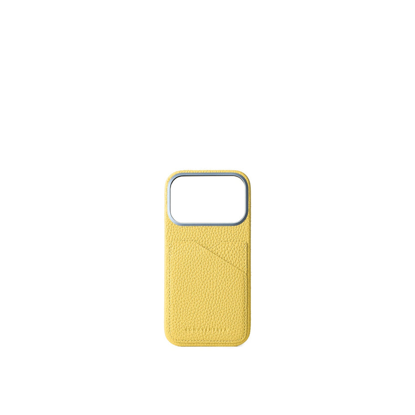 (iPhone 18 Pro) Back Cover Case Shrink Leather