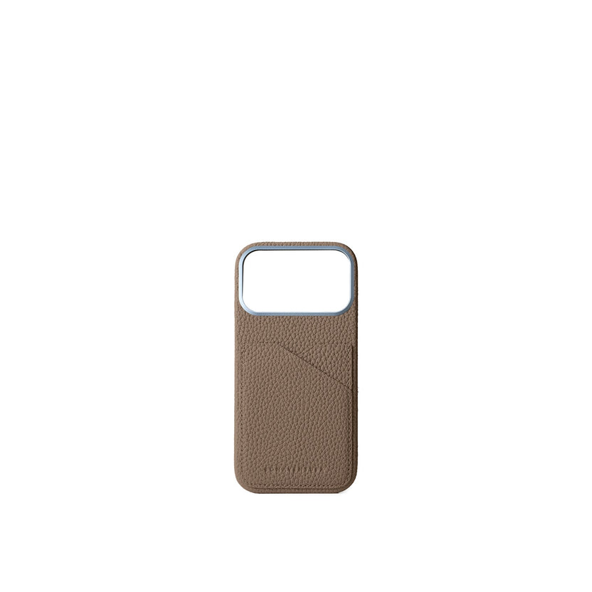 (iPhone 18 Pro Max) Back Cover Case Shrink Leather