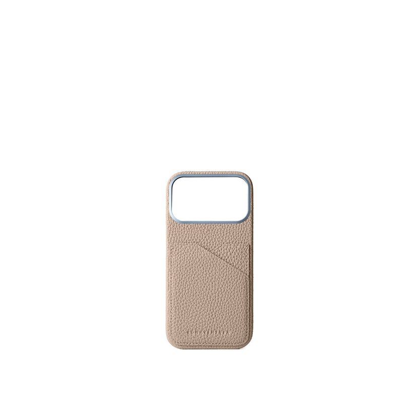 (iPhone 18 Pro Max) Back Cover Case Shrink Leather
