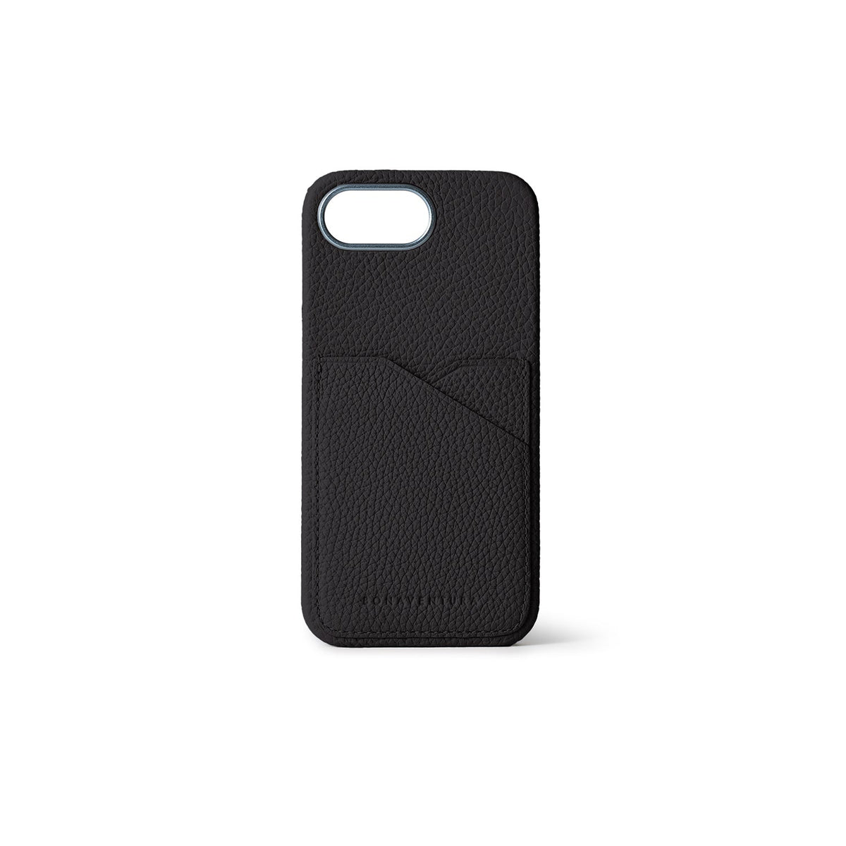 iPhone 17e / 16e Back Cover Case Shrink Leather (Black)