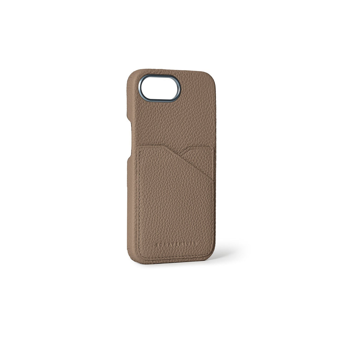iPhone 17e / 16e Back Cover Case Shrink Leather (Etoupe)