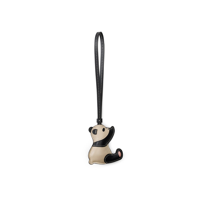 Animal Charm Panda Bottalato Leather