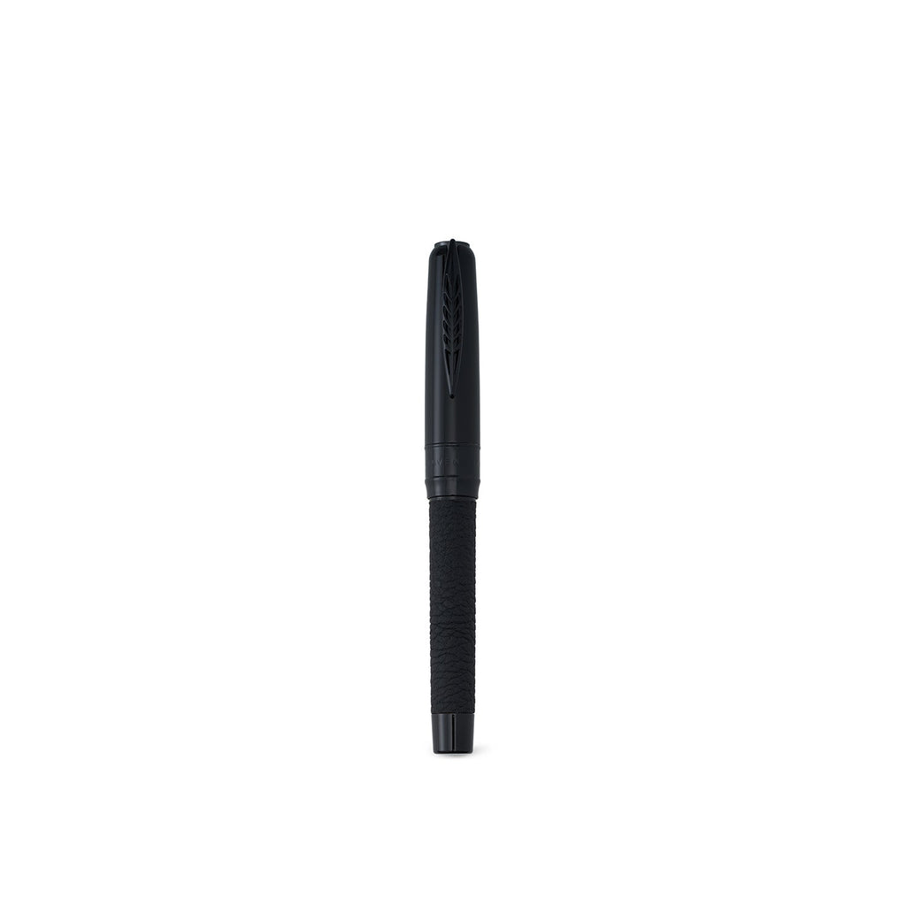 PINEIDER × BONAVENTURA Roller Pen with Leather (Black)