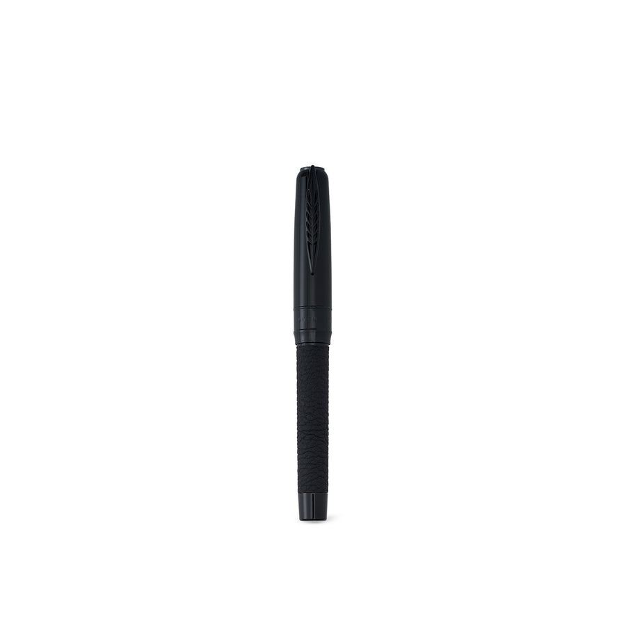 PINEIDER × BONAVENTURA Roller Pen with Leather (Black)