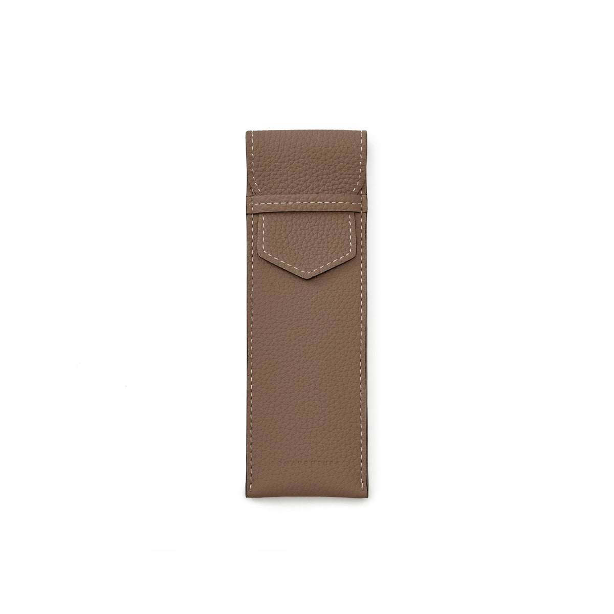 Pen Holder Shrink Leather (Etoupe)