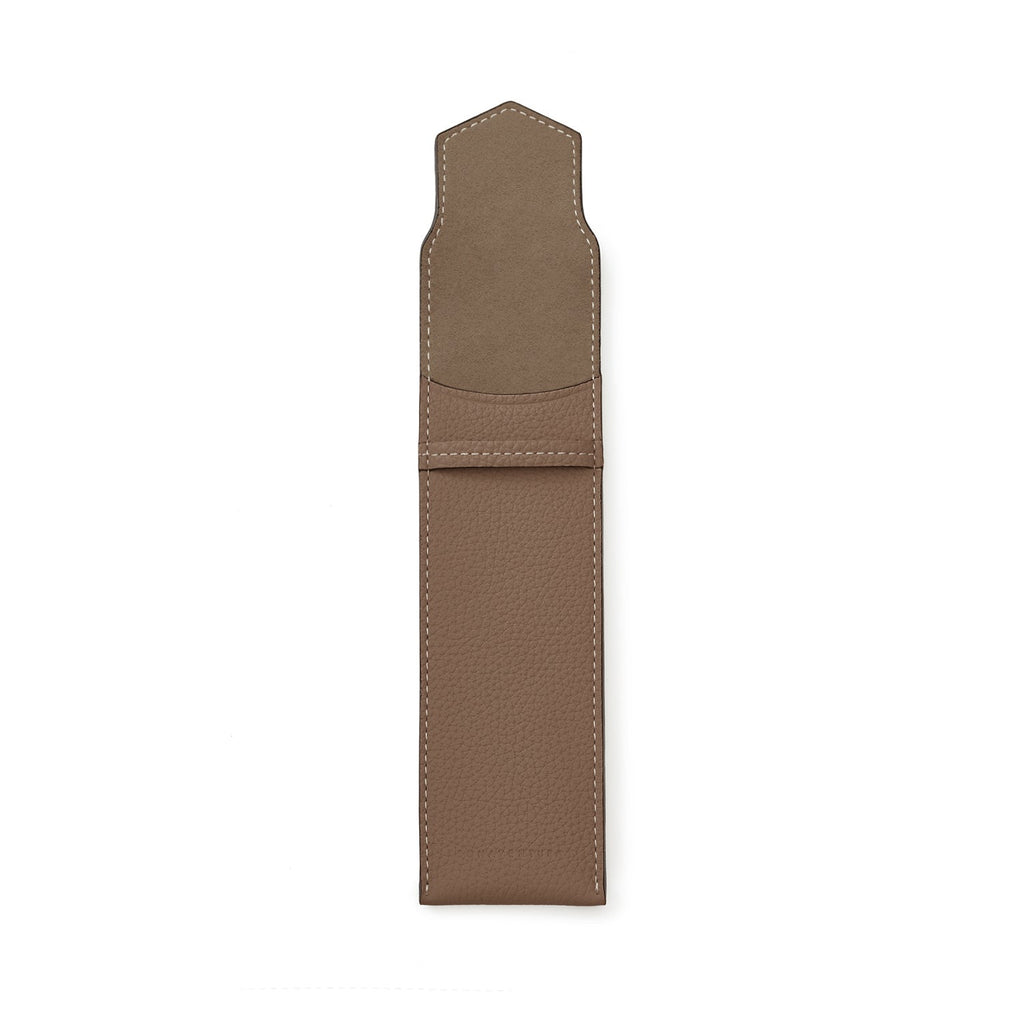 Pen Holder Shrink Leather (Etoupe)