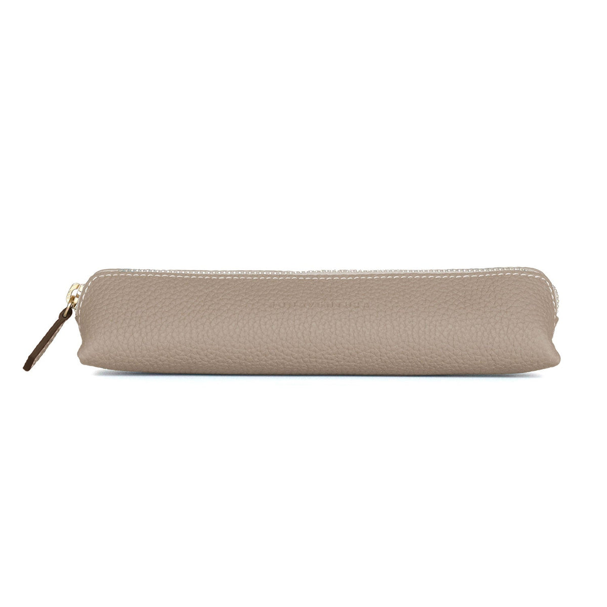 Pen Case Shrink Leather (Greige)