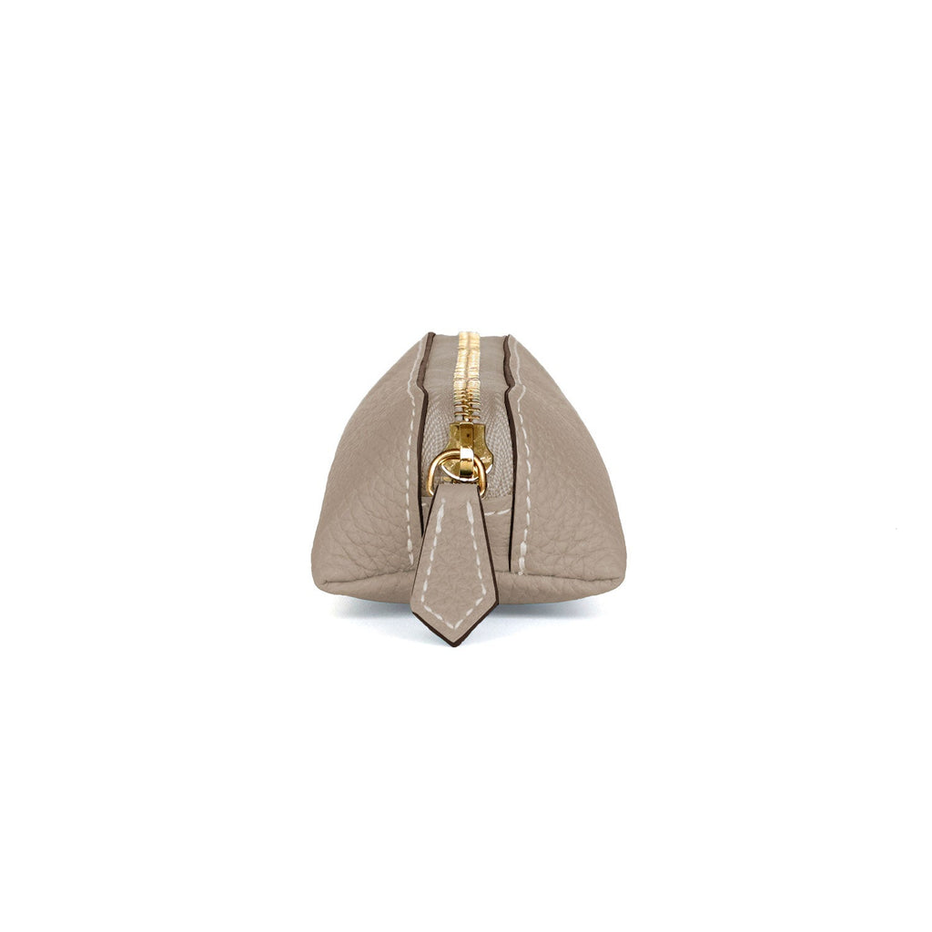 Pen Case Shrink Leather (Greige)
