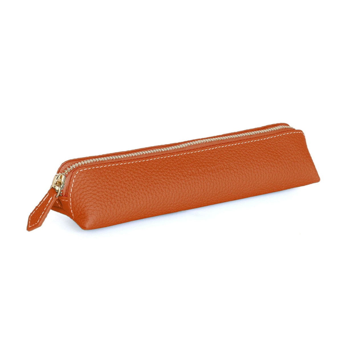 Pen Case Shrink Leather (Orange)