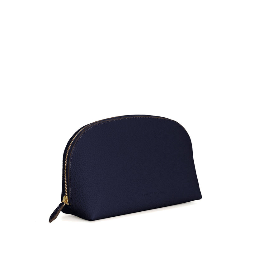 Cosmetic Pouch Shrink Leather (Large)