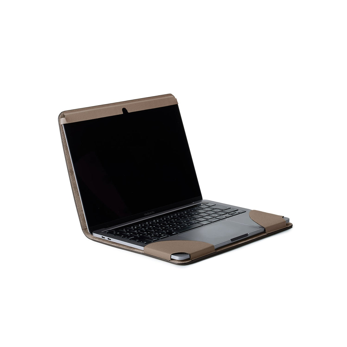 MacBook Pro Case Shrink Leather (Etoupe - 13.3 inch)