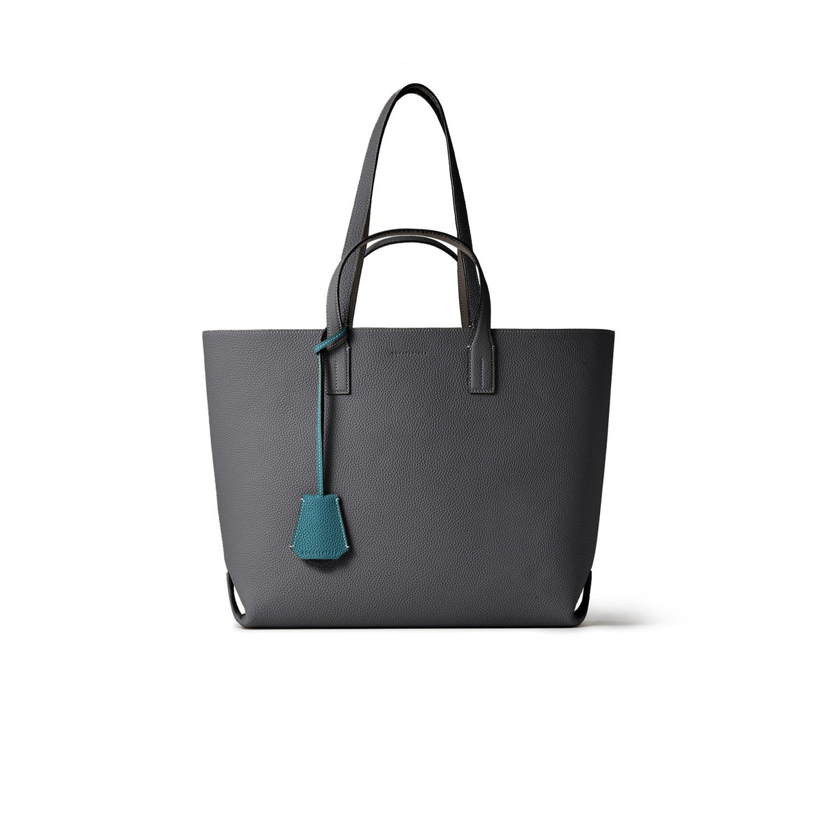 Sophia Tote Bag Shrink Leather (Charcoal Gray)