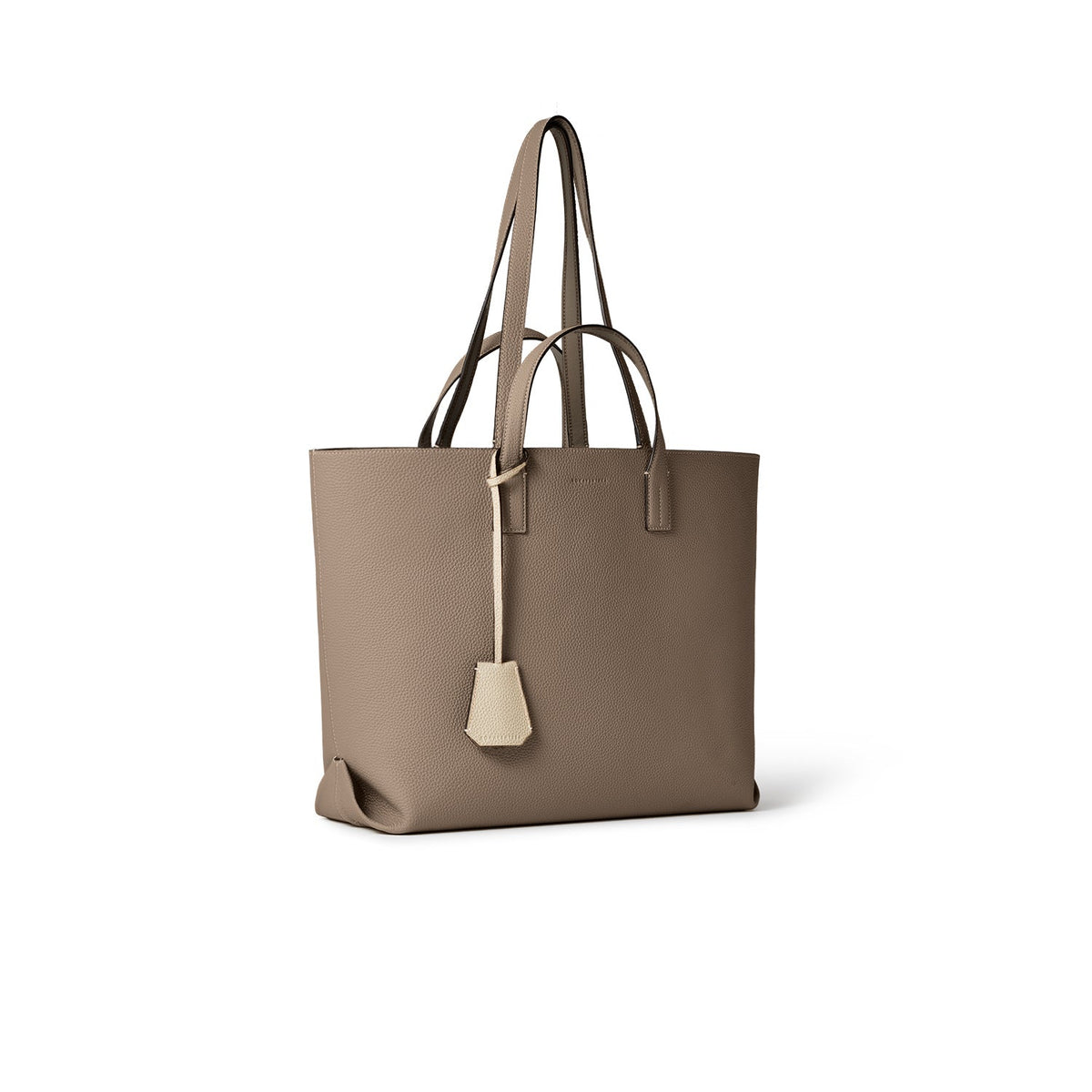 Sophia Tote Bag Shrink Leather (Etoupe)