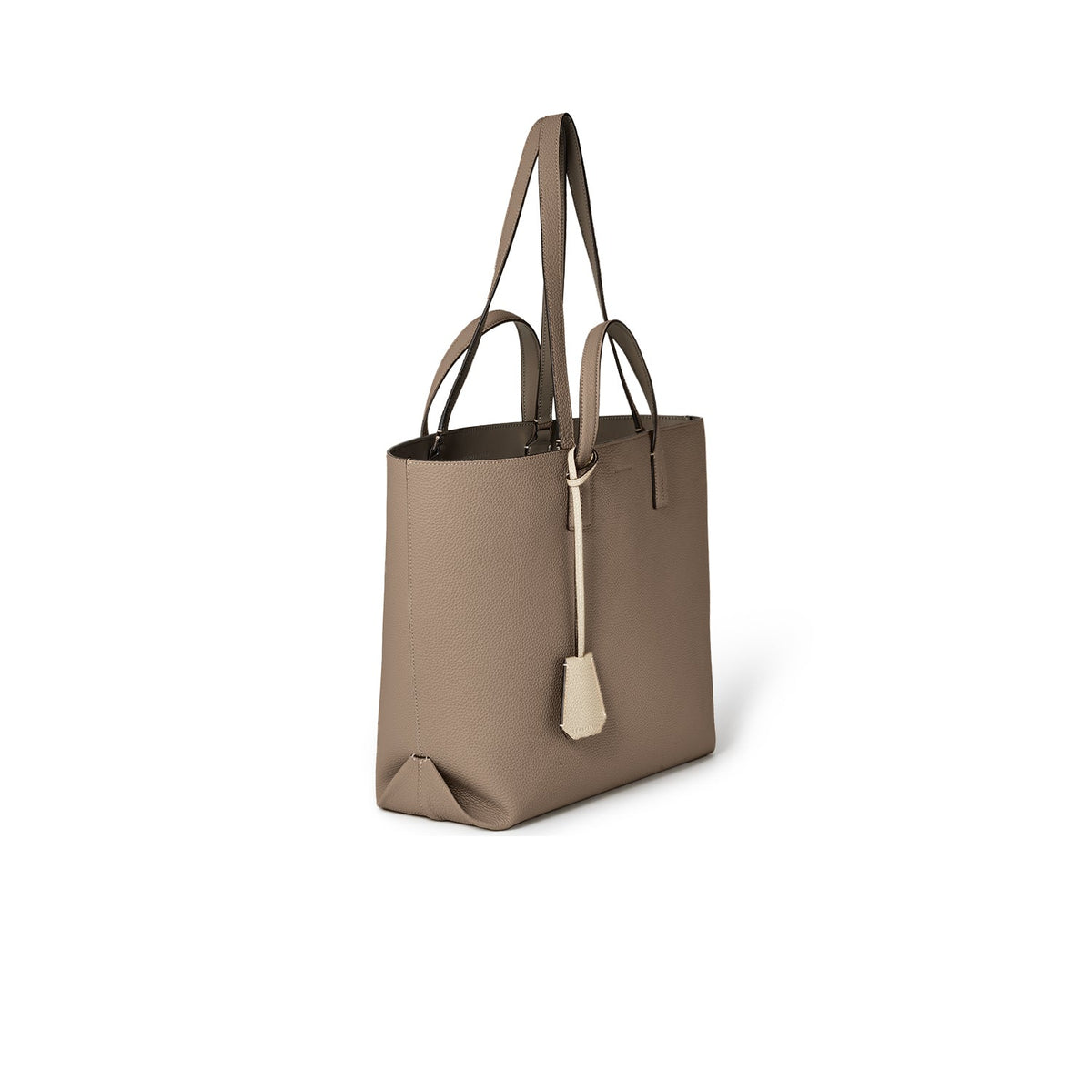 Sophia Tote Bag Shrink Leather (Etoupe)