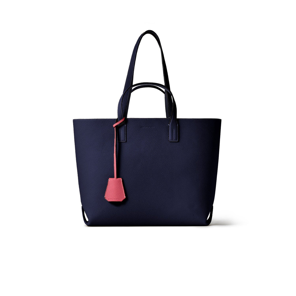 Sophia Tote Bag Shrink Leather (Navy)