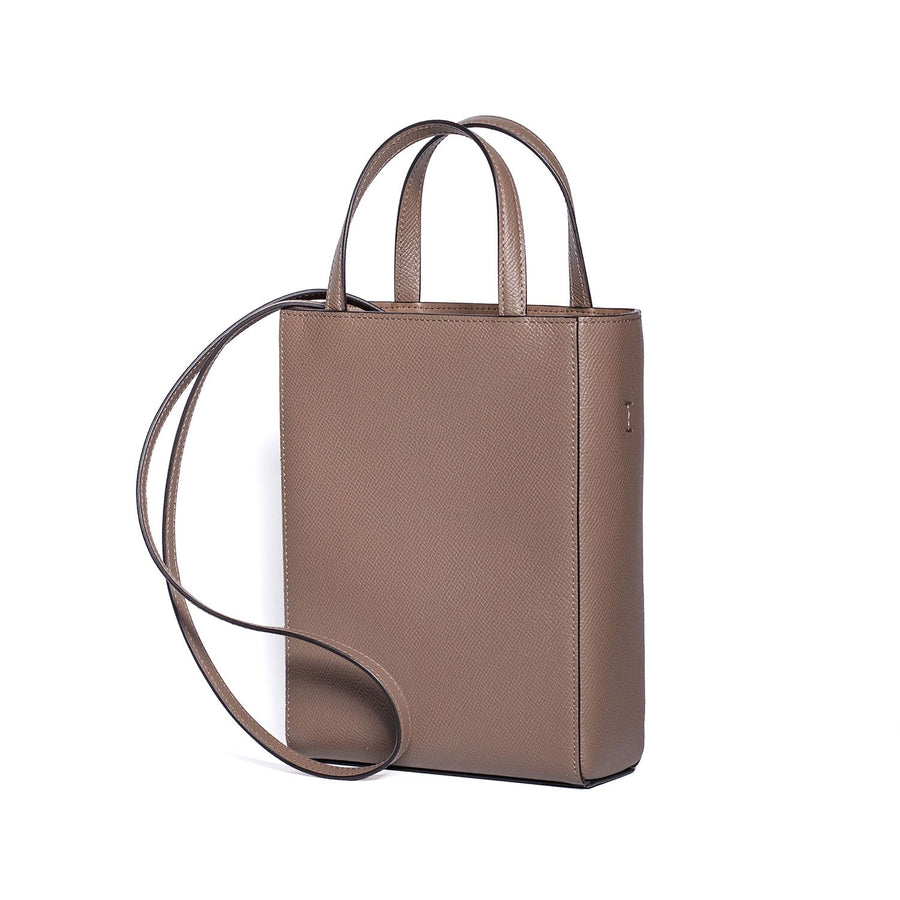 Shopper Bag Nobile Leather (Etoupe - Mini)